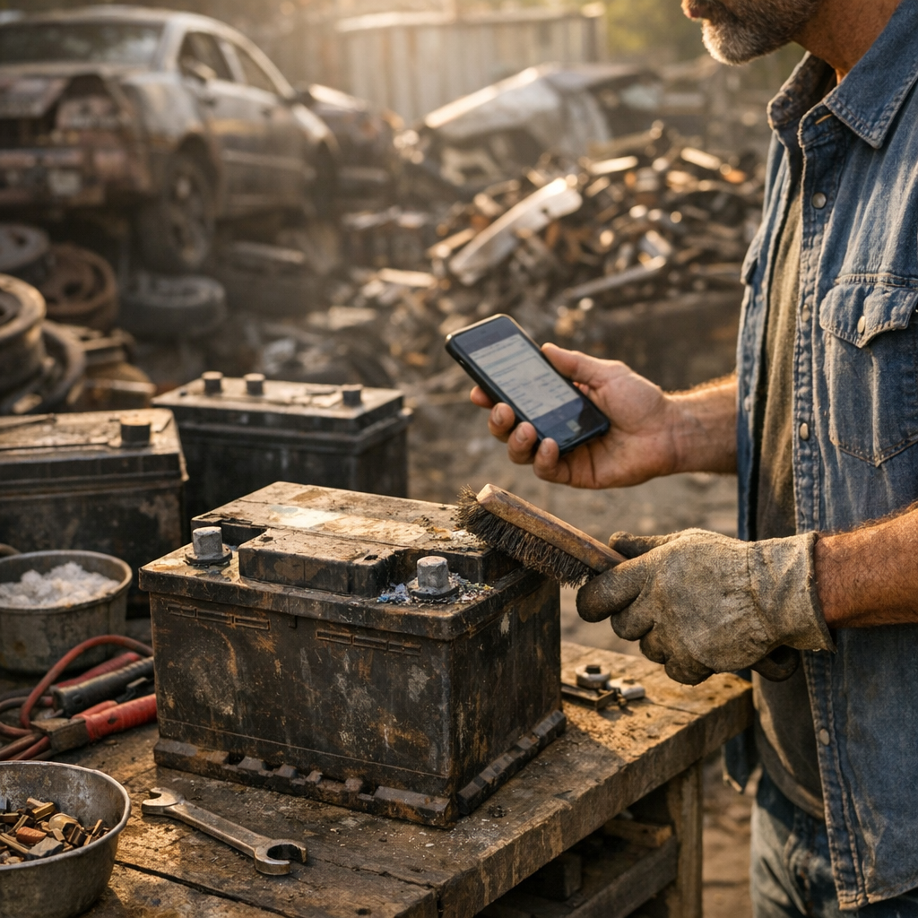 Comment maximiser le prix de vente d’une batterie usagée&nbsp;?