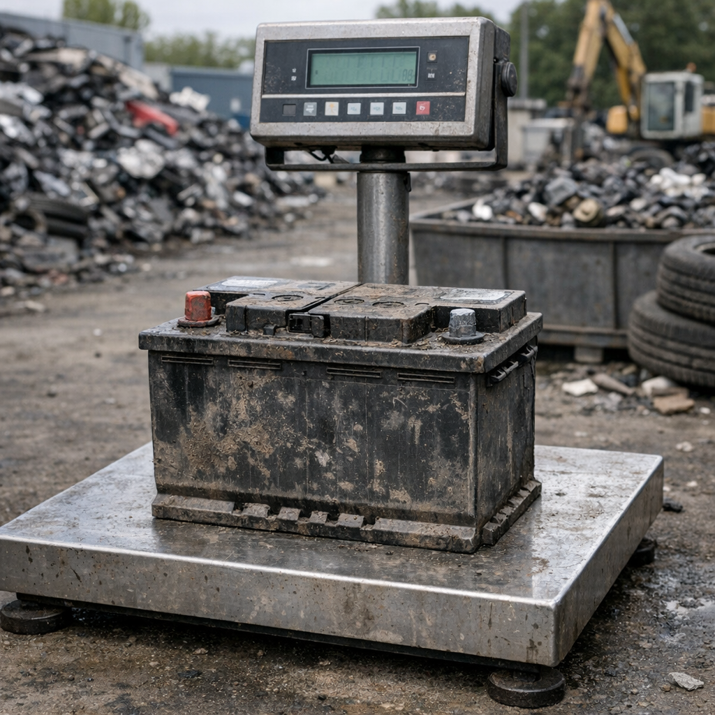Quel Prix vaut une batterie de voiture chez un ferrailleur ?