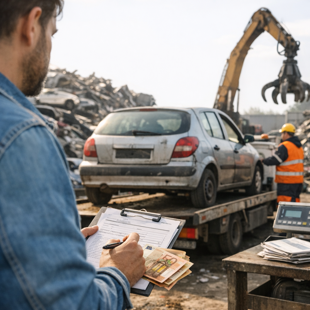 Comment vendre une voiture à la ferraille sans erreur administrative&nbsp;?