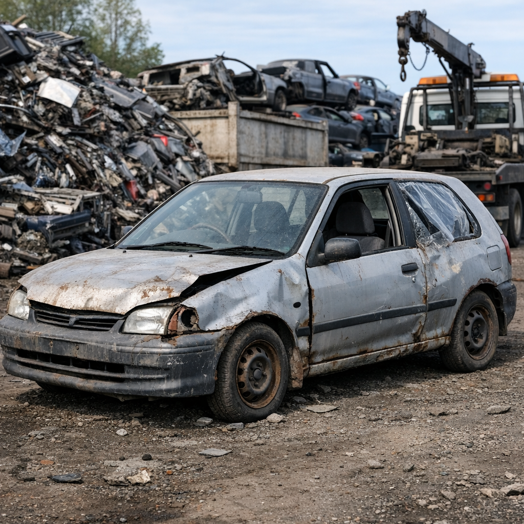 Quel prix Derichebourg propose-t-il pour une voiture à la ferraille ?