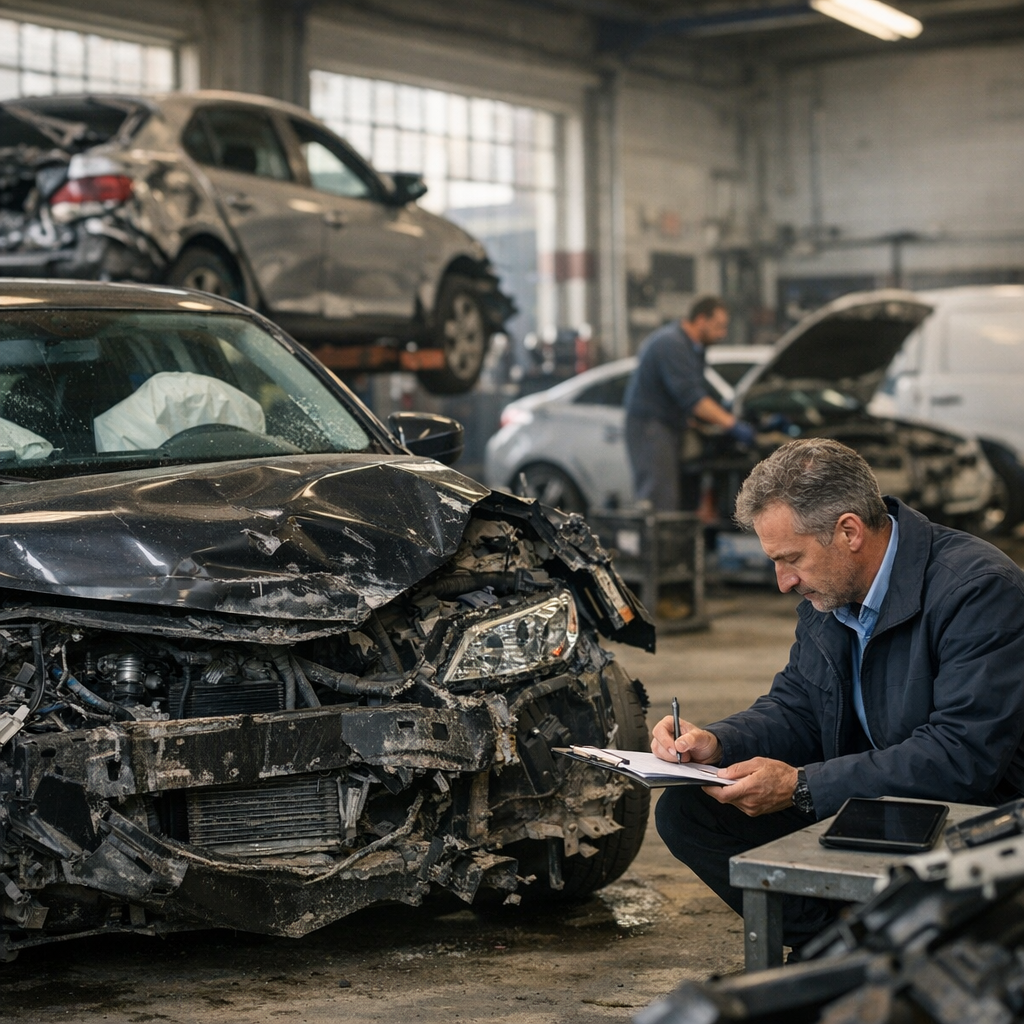 Tout savoir sur l’assurance des voitures accidentées et épaves