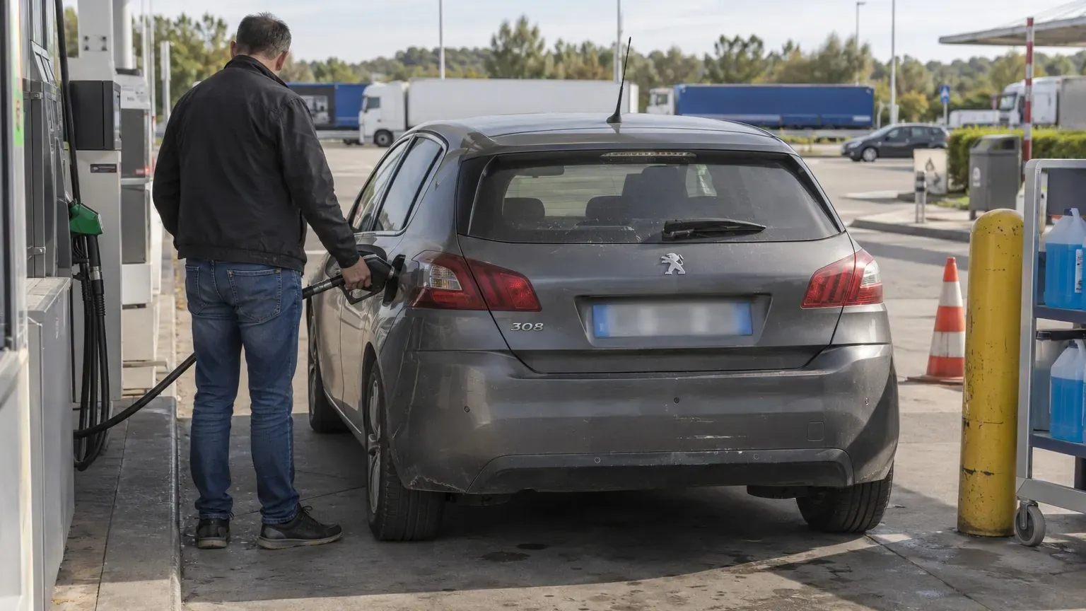 Trois gestes d'éco-conduite à adopter avant votre prochain plein : jusqu'à 5 litres économisés sur 500 km d'autoroute
