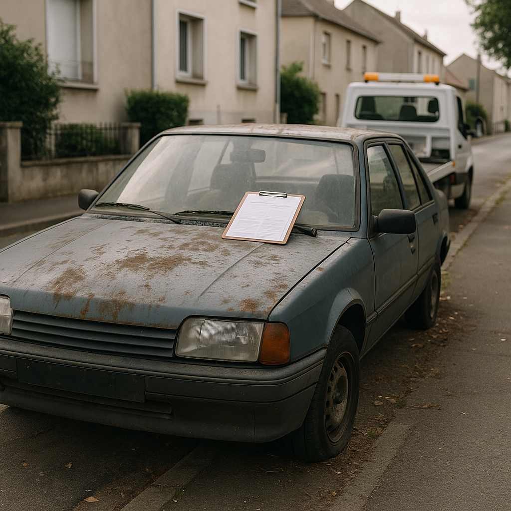 Véhicule sans contrôle technique : peut-on le céder pour destruction ?