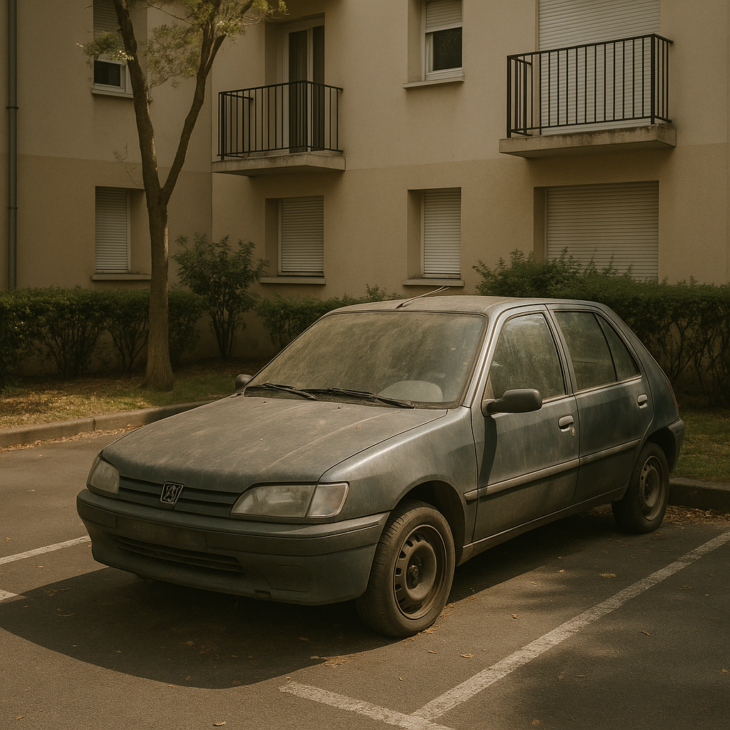 Voiture ventouse dans une résidence : que dit la loi ?